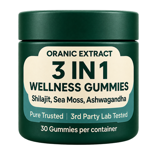 ORANIC EXTRACT 3-in-1 Wellness Gummies